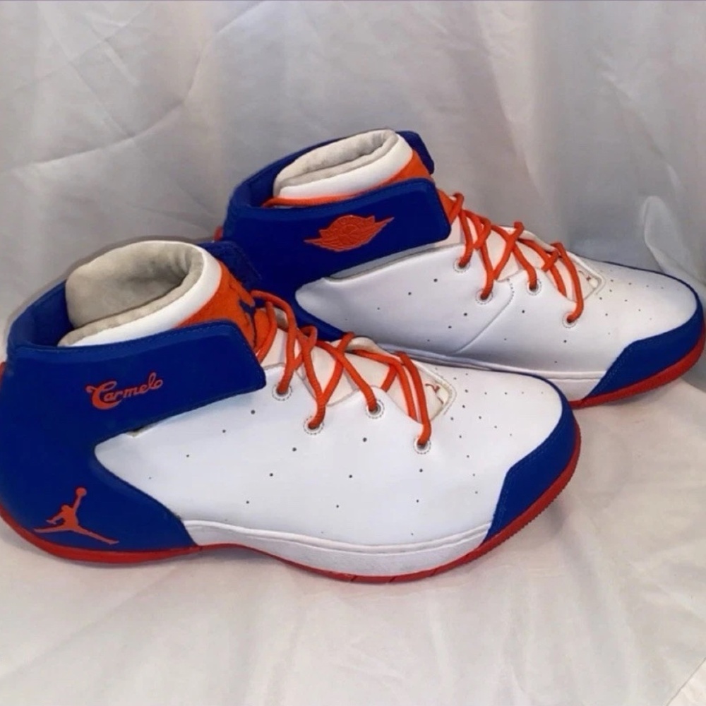 Carmelo Anthony Jordan Melo 1.5 Knicks Colors Basketball Shoes Size 12